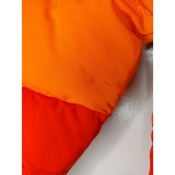 LEGO Target Collaboration Colorblock Puffer Vest Women's M Pink Orange Red - Picture 3 of 12